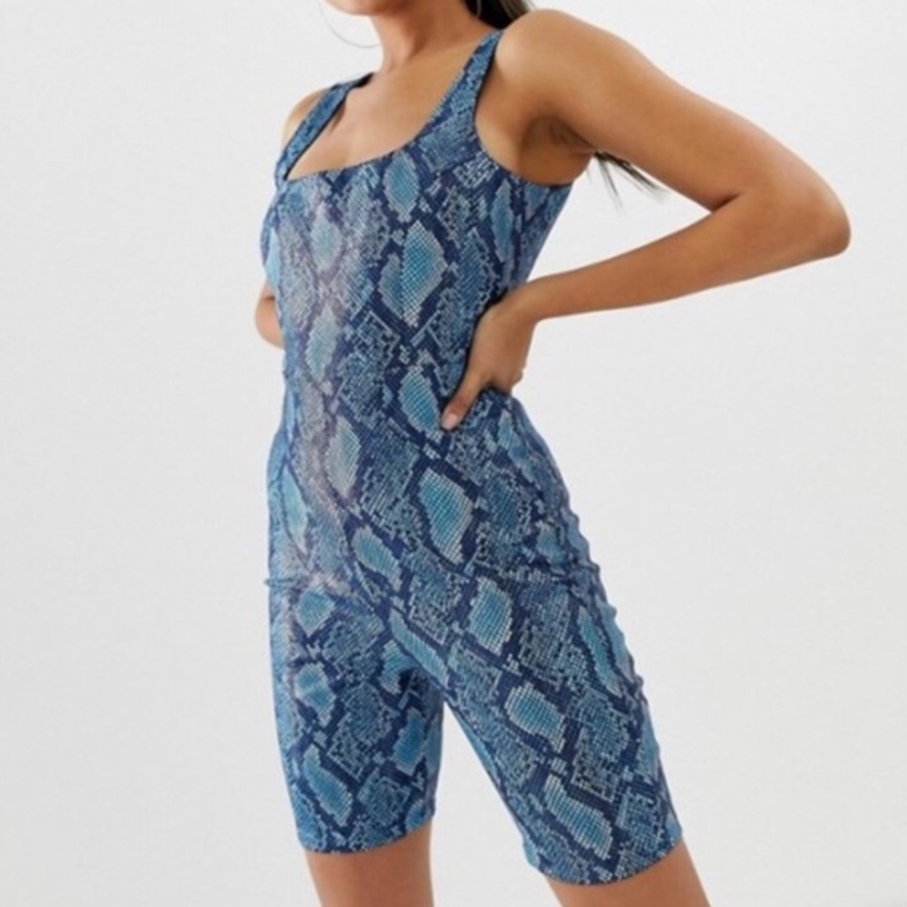 ASOS snakeskin romper